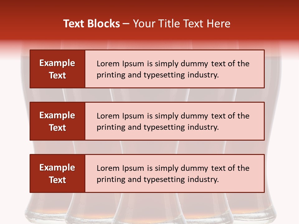Head Foam Frosty PowerPoint Template