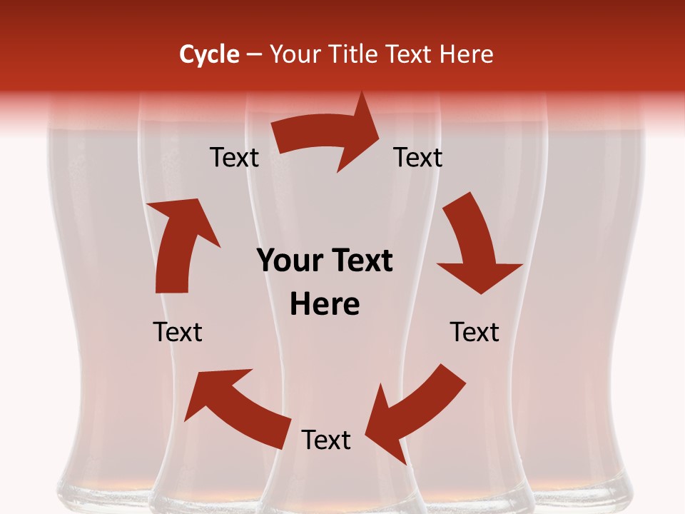 Head Foam Frosty PowerPoint Template