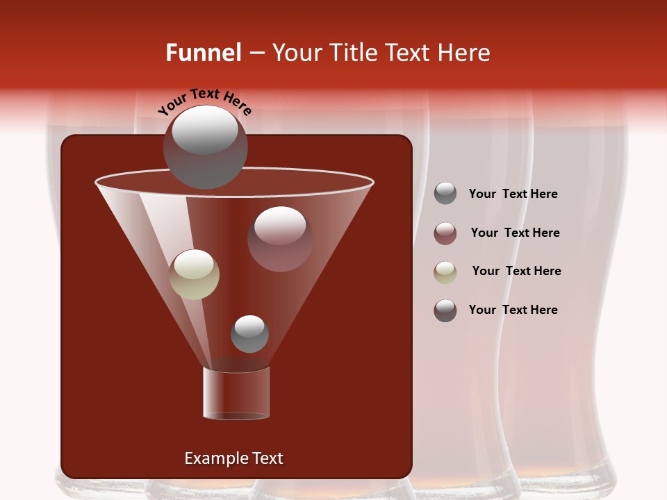 Head Foam Frosty PowerPoint Template