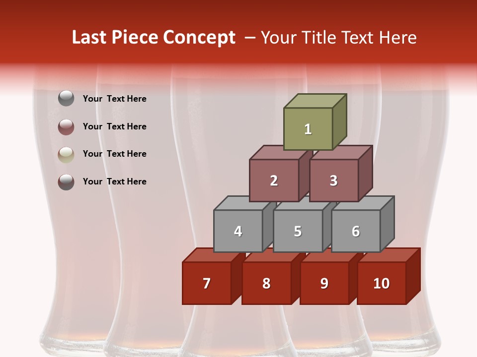 Head Foam Frosty PowerPoint Template