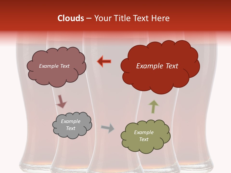 Head Foam Frosty PowerPoint Template