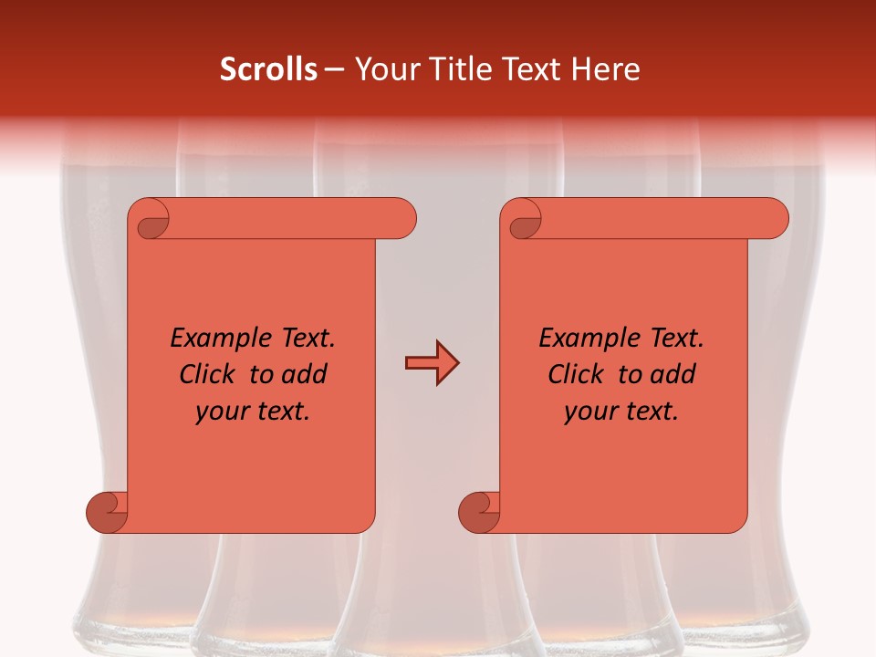 Head Foam Frosty PowerPoint Template