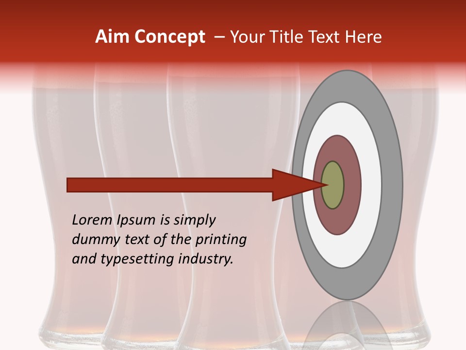 Head Foam Frosty PowerPoint Template