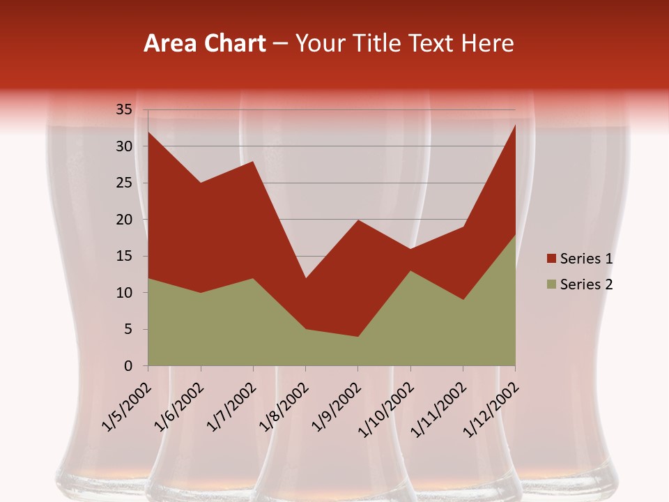 Head Foam Frosty PowerPoint Template