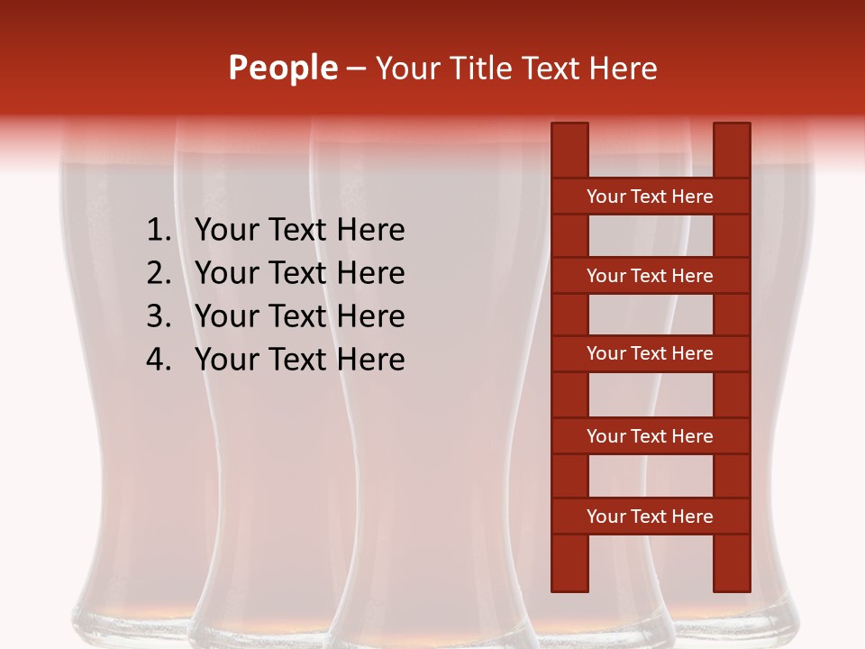 Head Foam Frosty PowerPoint Template