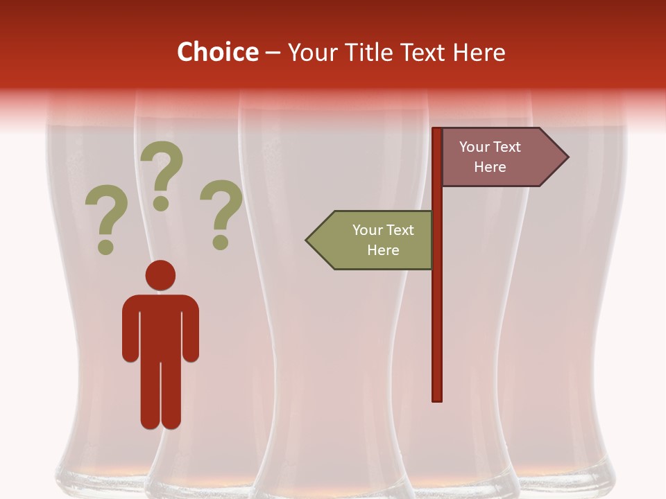 Head Foam Frosty PowerPoint Template