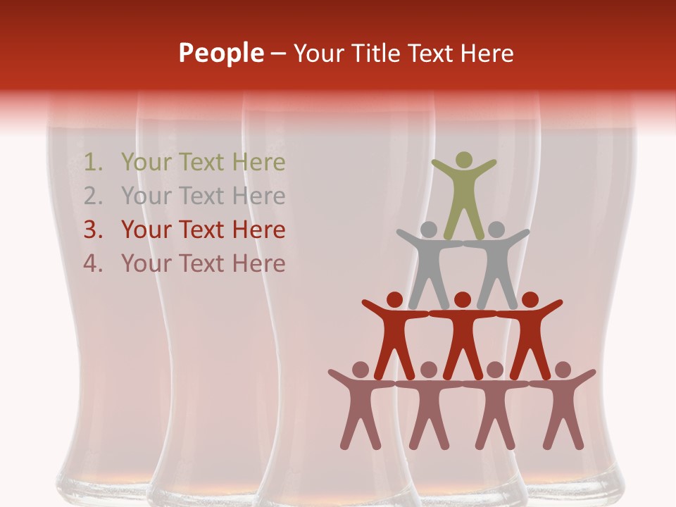 Head Foam Frosty PowerPoint Template