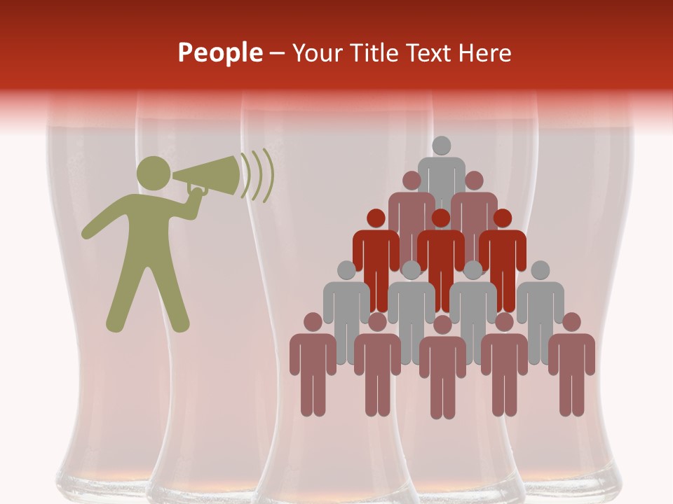 Head Foam Frosty PowerPoint Template