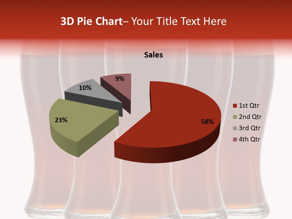 Head Foam Frosty PowerPoint Template