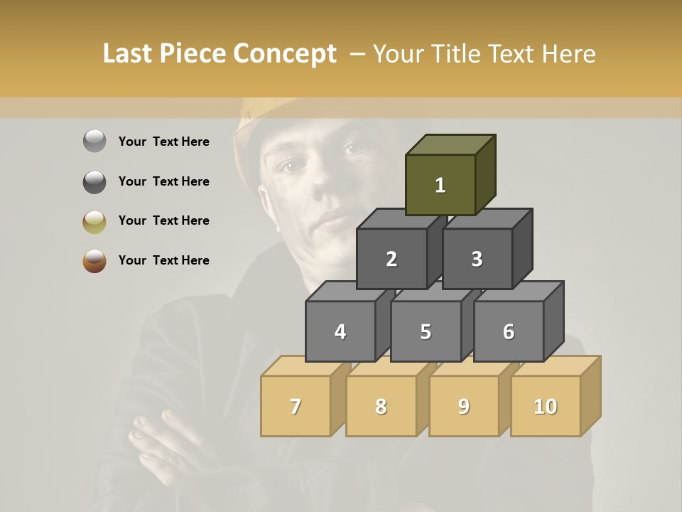 Job Space Metallurgist PowerPoint Template
