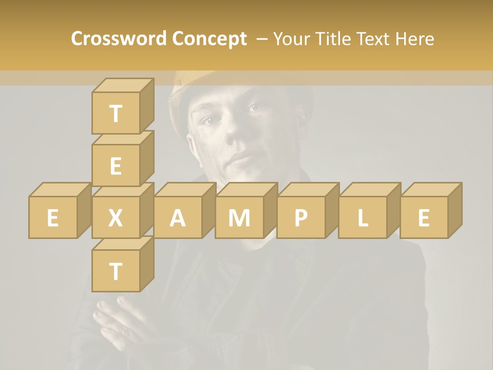 Job Space Metallurgist PowerPoint Template