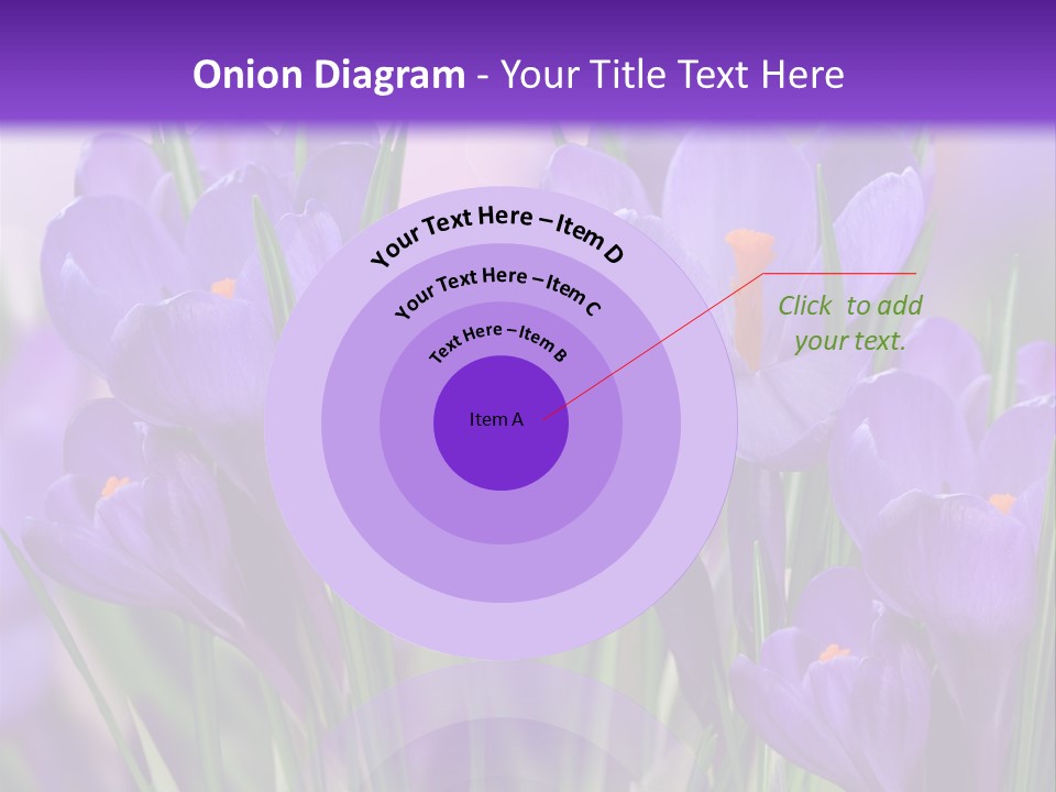 Nature White Bloom PowerPoint Template