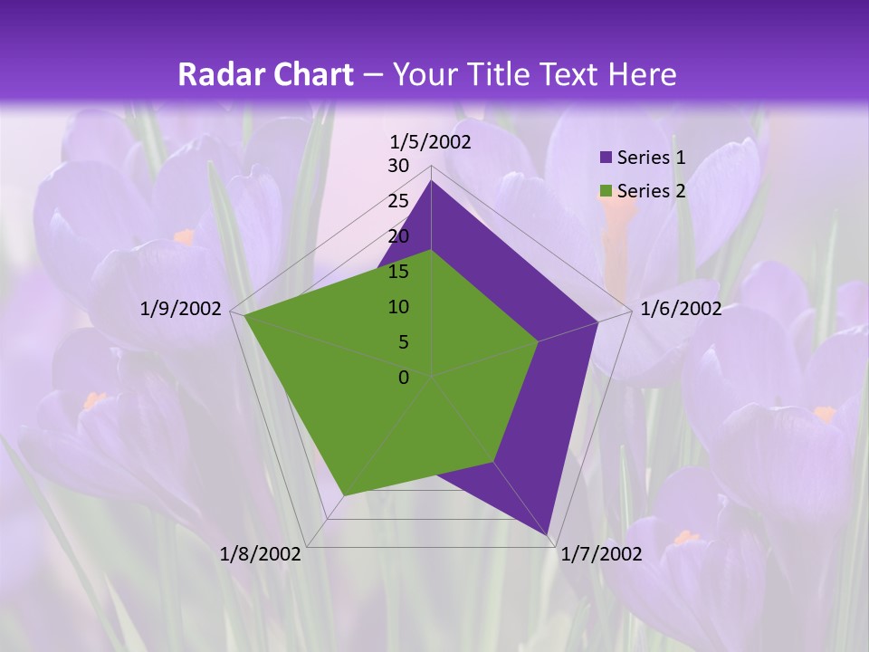 Nature White Bloom PowerPoint Template