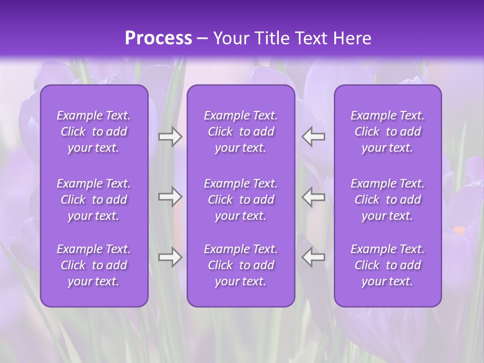 Nature White Bloom PowerPoint Template