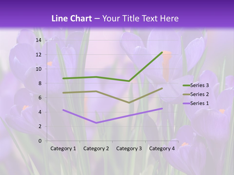 Nature White Bloom PowerPoint Template