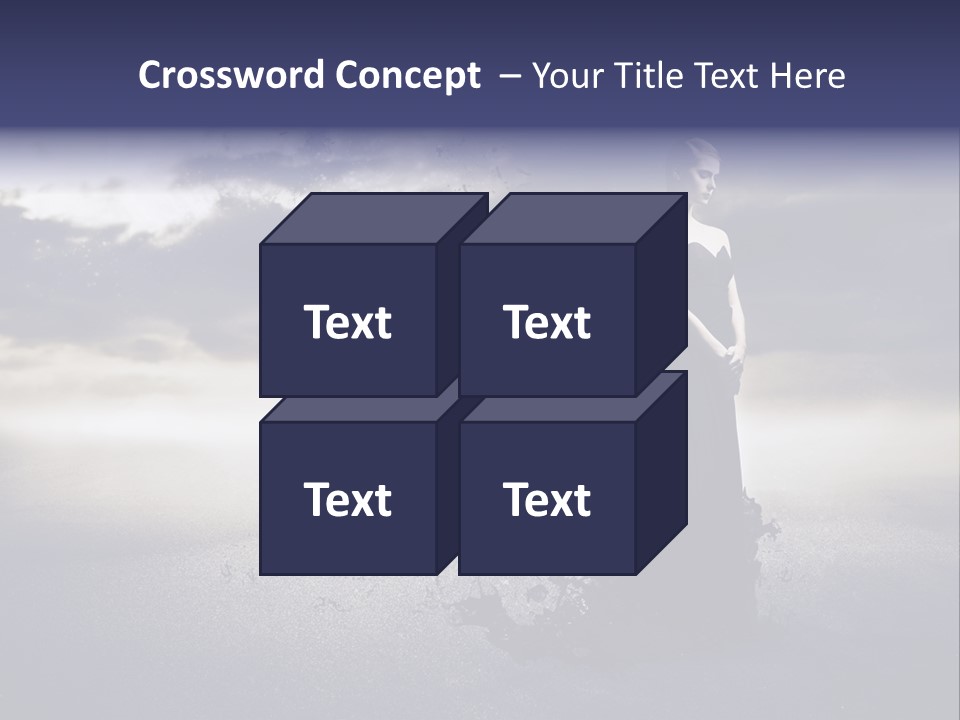 Drop Tear Dream PowerPoint Template