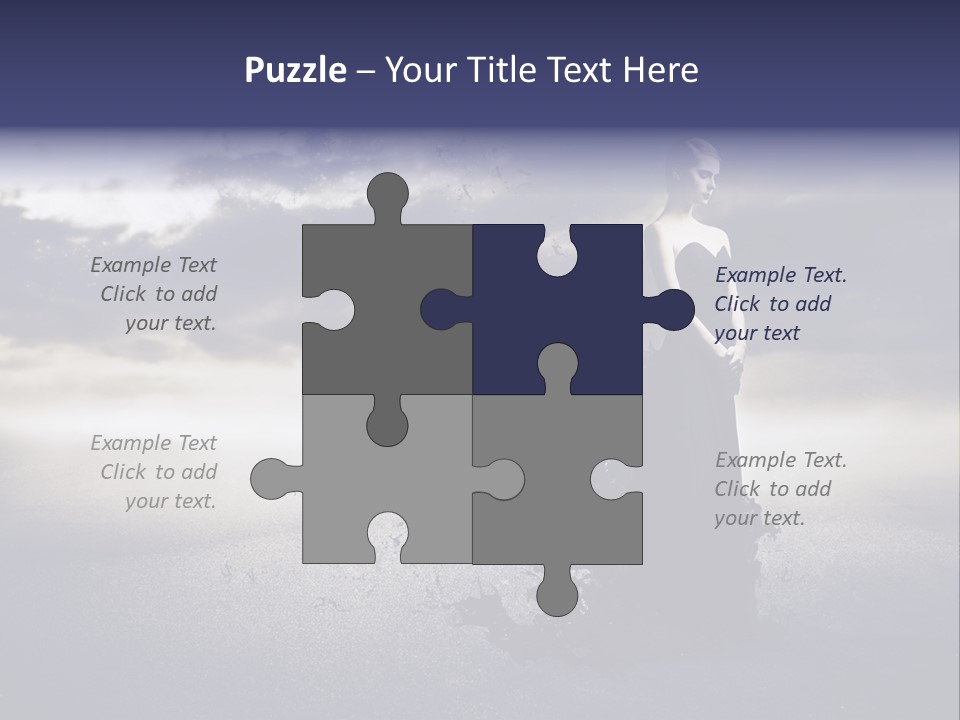 Drop Tear Dream PowerPoint Template