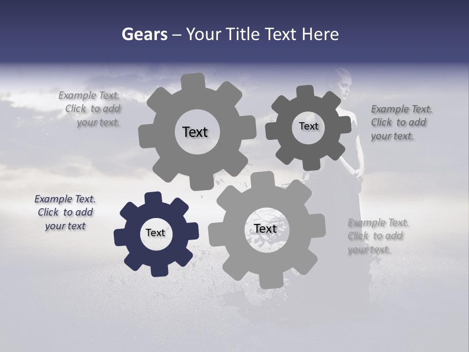 Drop Tear Dream PowerPoint Template