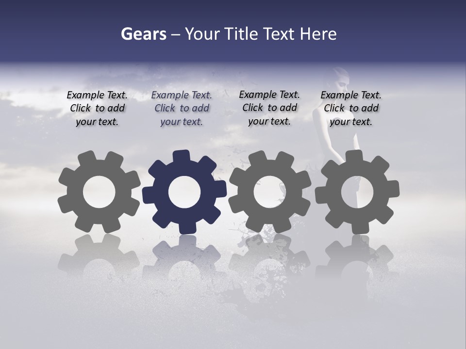 Drop Tear Dream PowerPoint Template