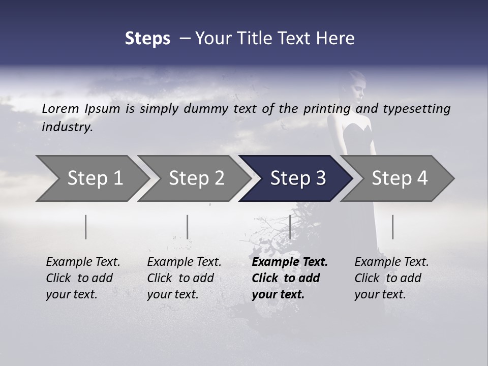 Drop Tear Dream PowerPoint Template