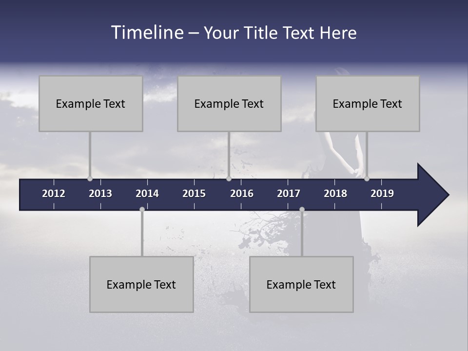 Drop Tear Dream PowerPoint Template