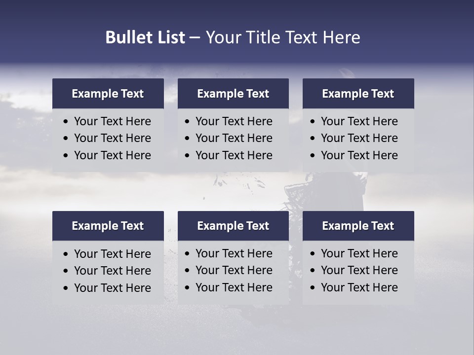 Drop Tear Dream PowerPoint Template