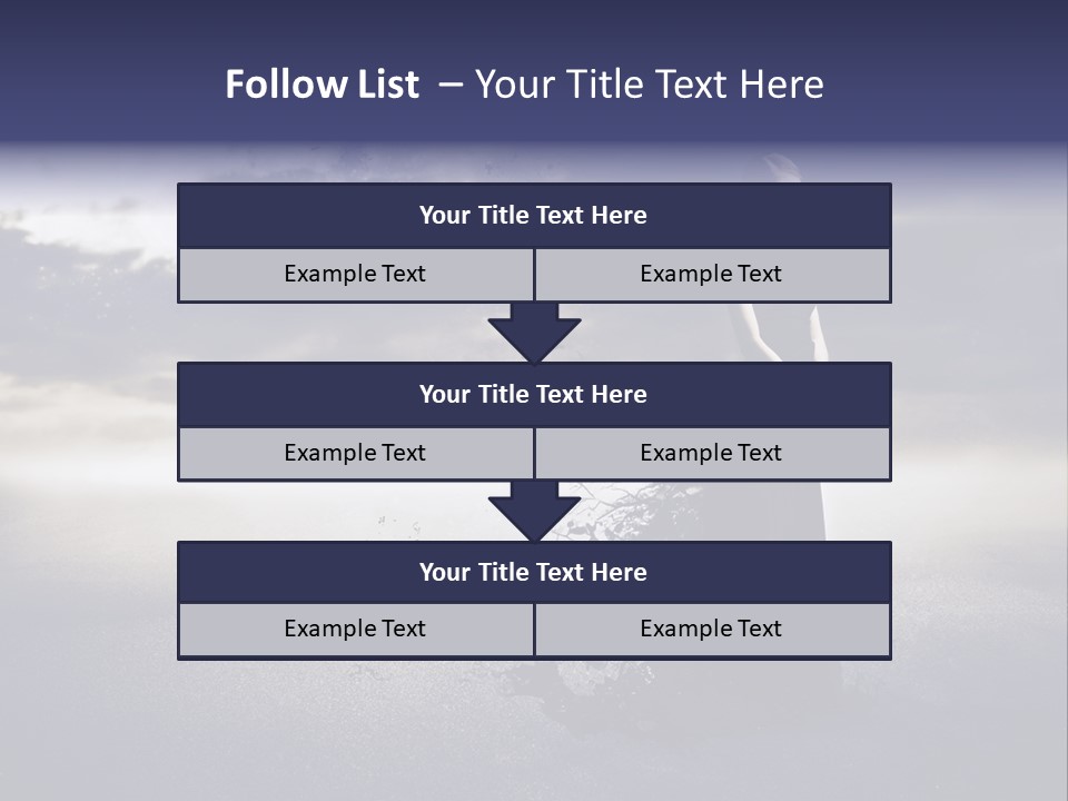 Drop Tear Dream PowerPoint Template