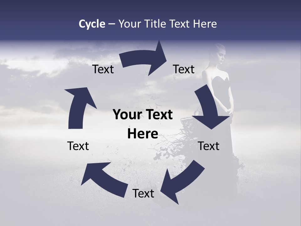 Drop Tear Dream PowerPoint Template