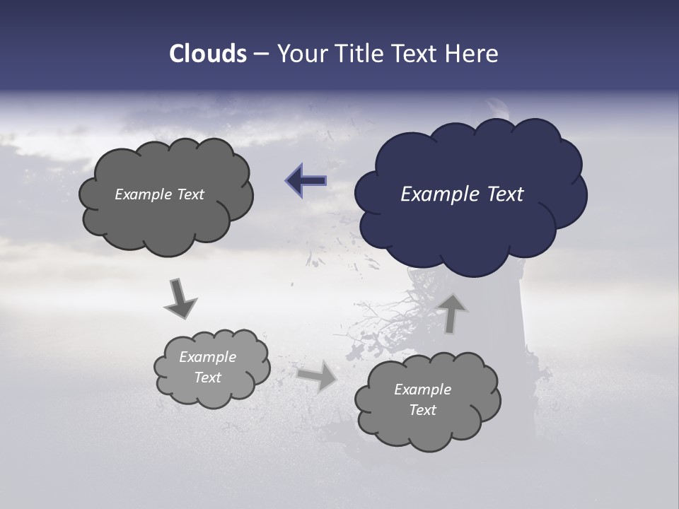 Drop Tear Dream PowerPoint Template