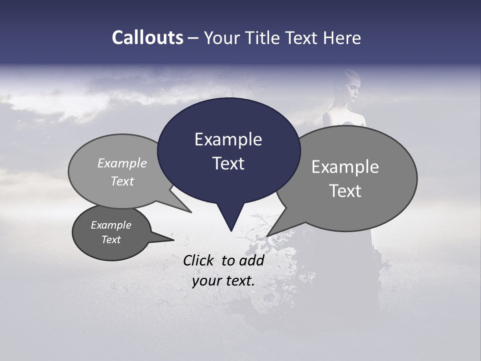 Drop Tear Dream PowerPoint Template