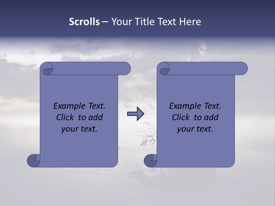 Drop Tear Dream PowerPoint Template