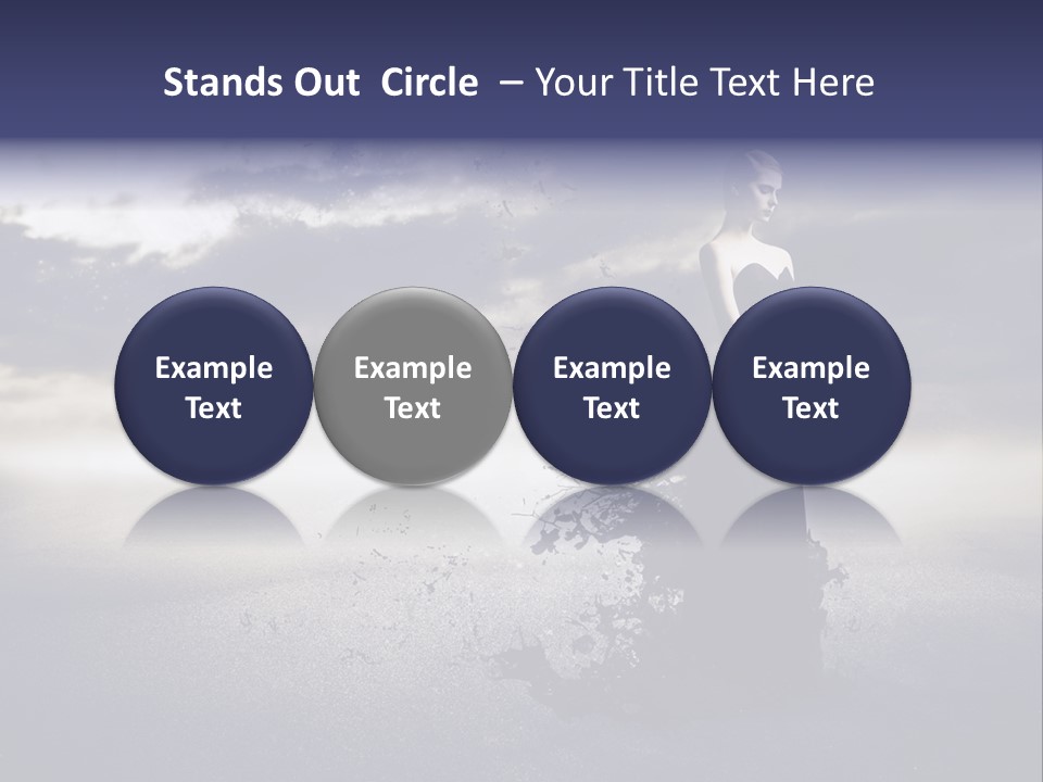 Drop Tear Dream PowerPoint Template