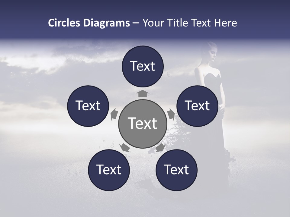 Drop Tear Dream PowerPoint Template