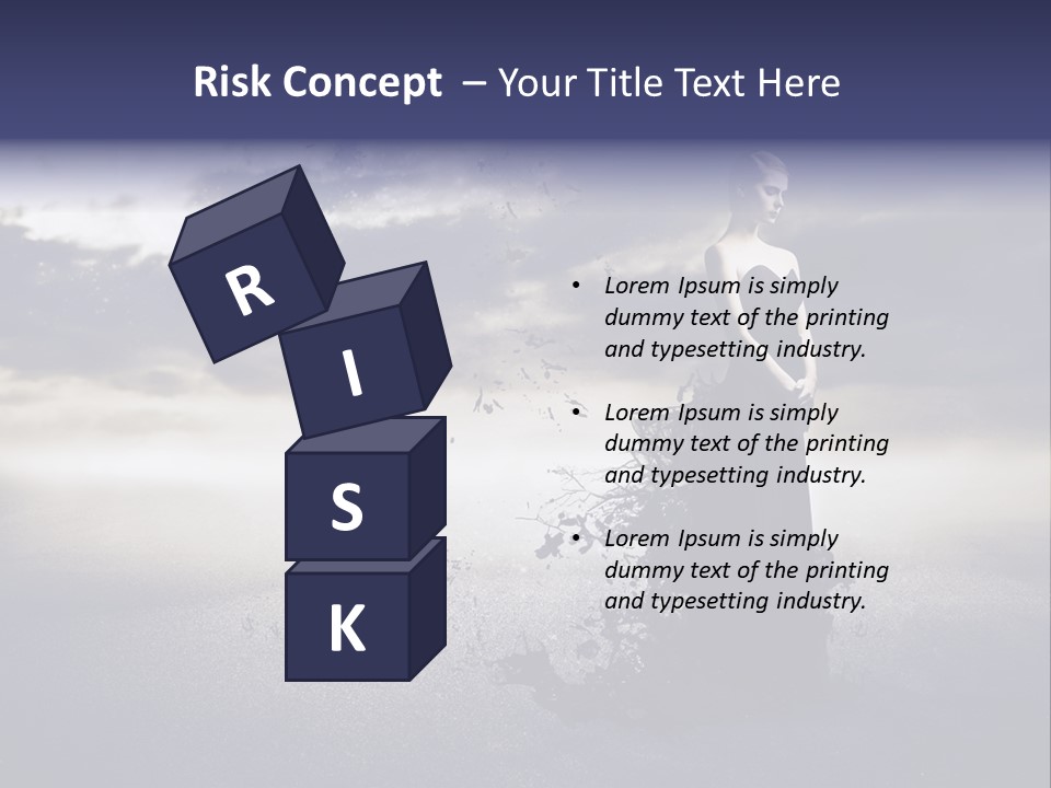 Drop Tear Dream PowerPoint Template