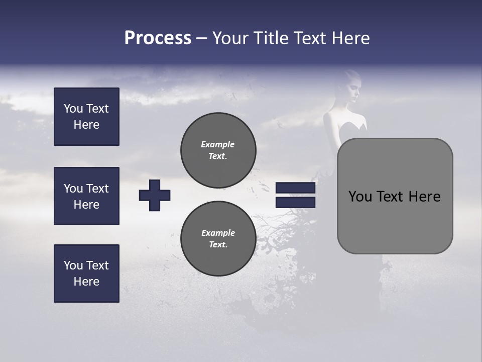 Drop Tear Dream PowerPoint Template