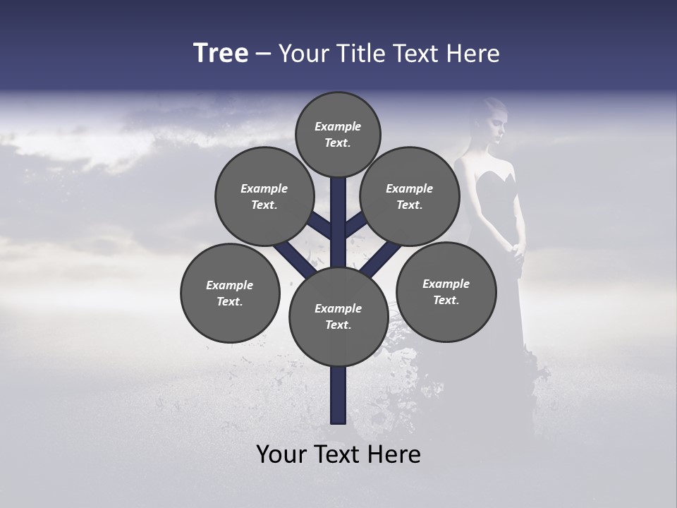 Drop Tear Dream PowerPoint Template