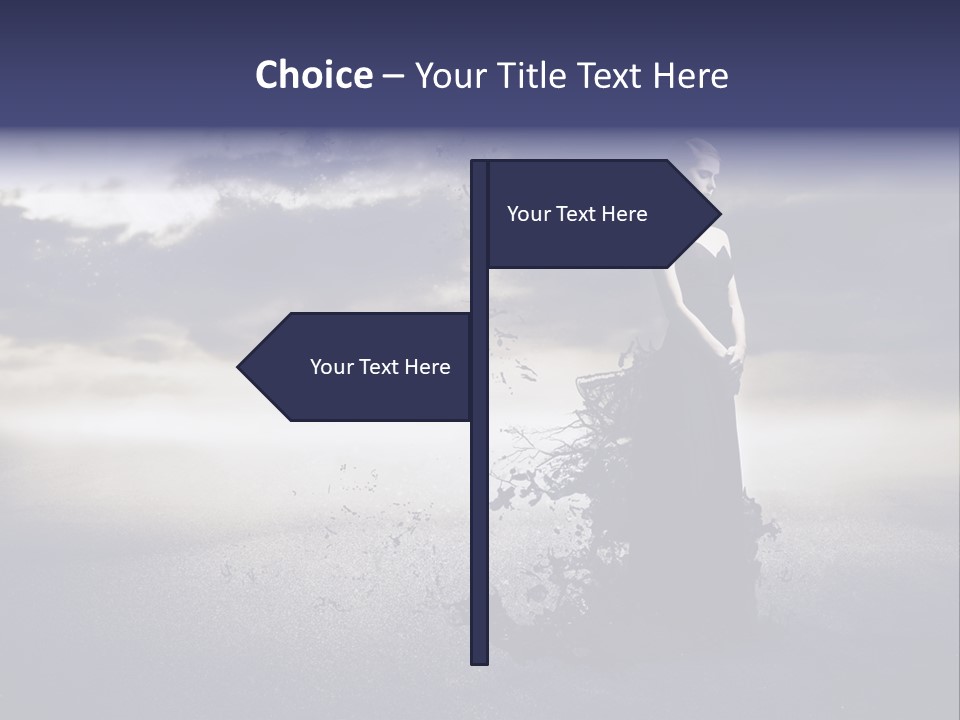 Drop Tear Dream PowerPoint Template