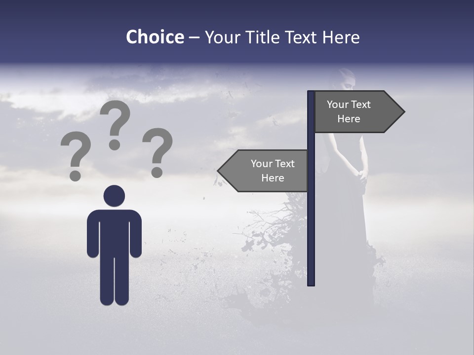 Drop Tear Dream PowerPoint Template