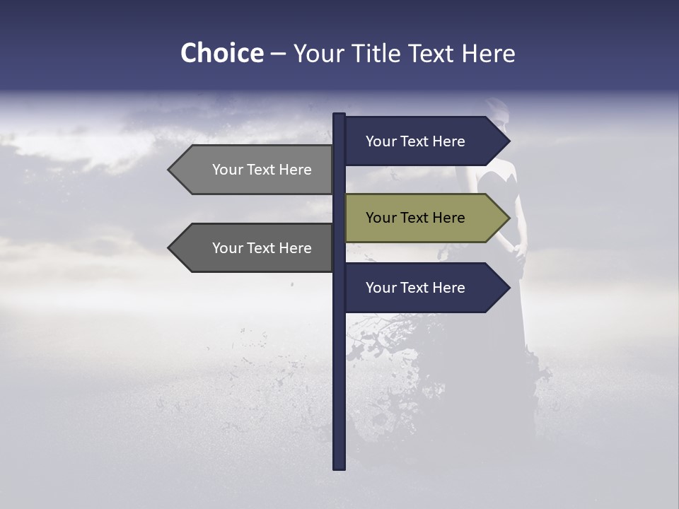 Drop Tear Dream PowerPoint Template