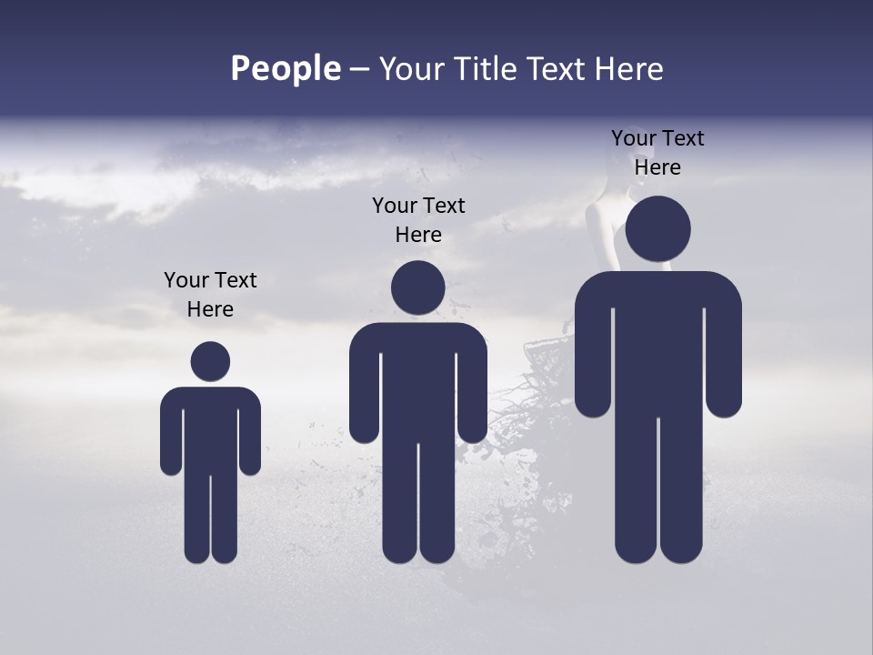 Drop Tear Dream PowerPoint Template