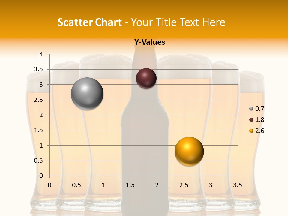 Yellow Head Arrangement PowerPoint Template