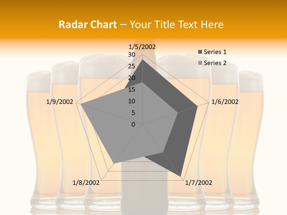 Yellow Head Arrangement PowerPoint Template