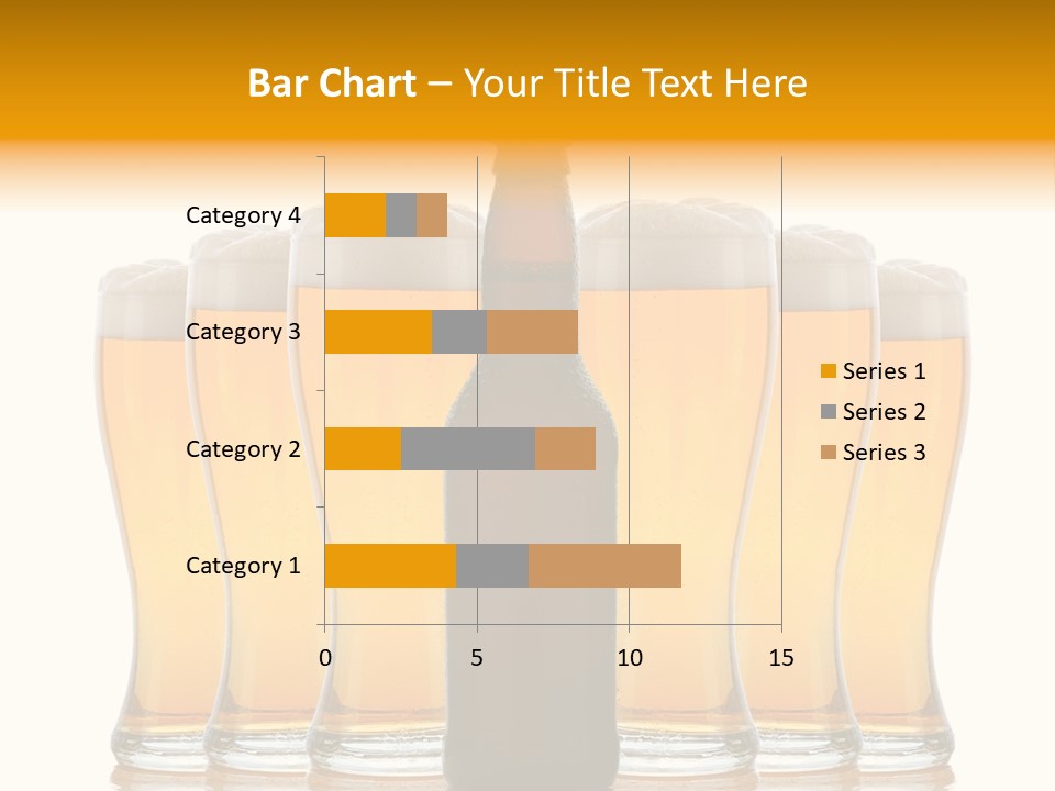 Yellow Head Arrangement PowerPoint Template