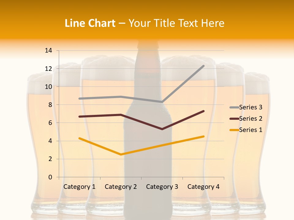 Yellow Head Arrangement PowerPoint Template