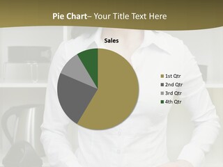 Caucasian View Care PowerPoint Template