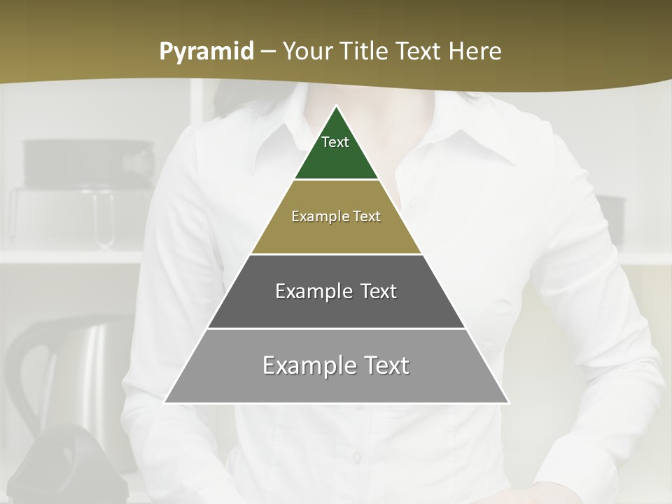 Caucasian View Care PowerPoint Template