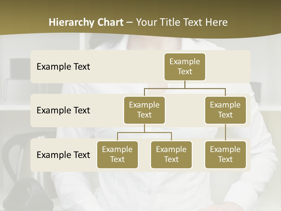Caucasian View Care PowerPoint Template