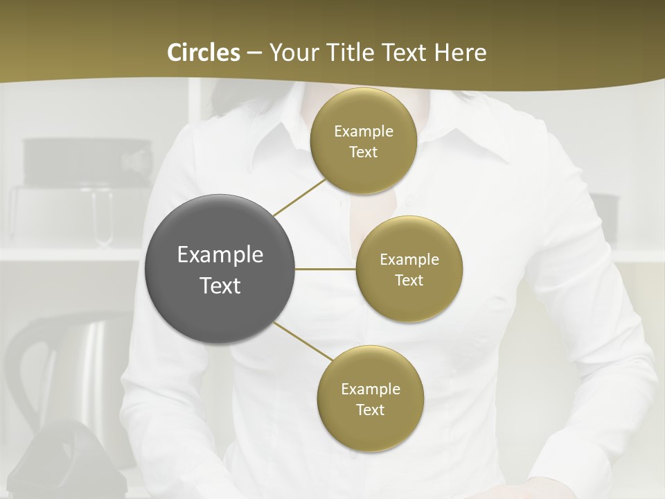 Caucasian View Care PowerPoint Template