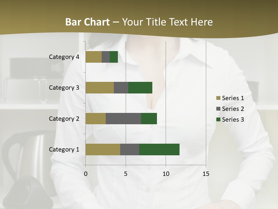 Caucasian View Care PowerPoint Template