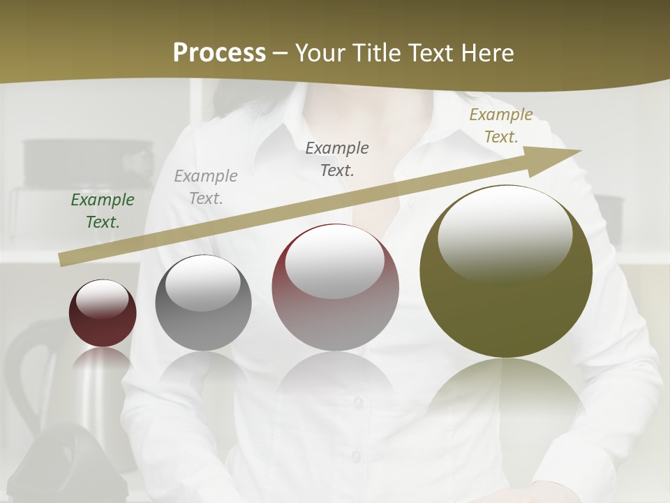 Caucasian View Care PowerPoint Template